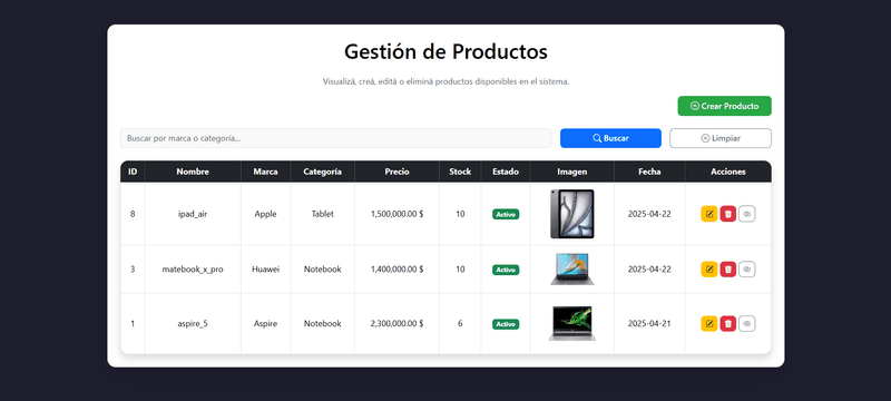 Store API (CRUD + Auth)